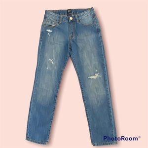 GAP DENIM GIRLS STRAIGHT CUT BOYFRIEND JRANS SIZE 8